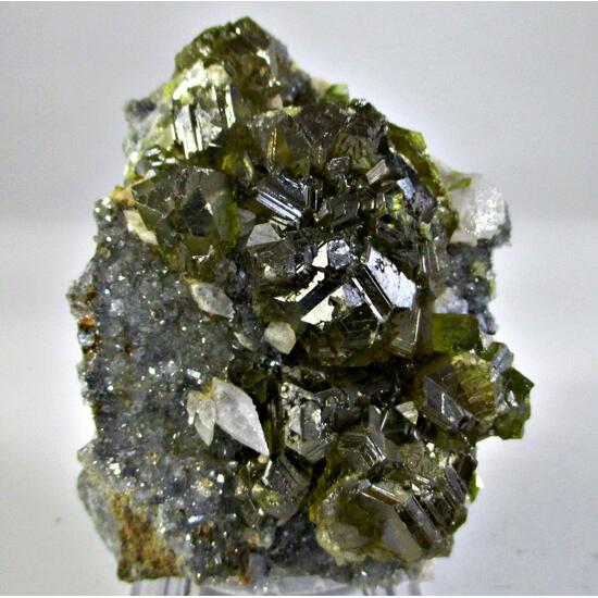 Sphalerite Var Cleiophane & Calcite