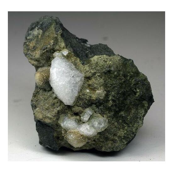 Chabazite Var Phacolite & Mesolite