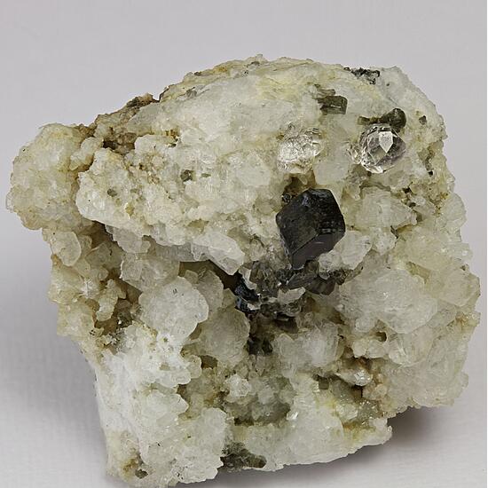 Fluorapatite With Mica & Adularia