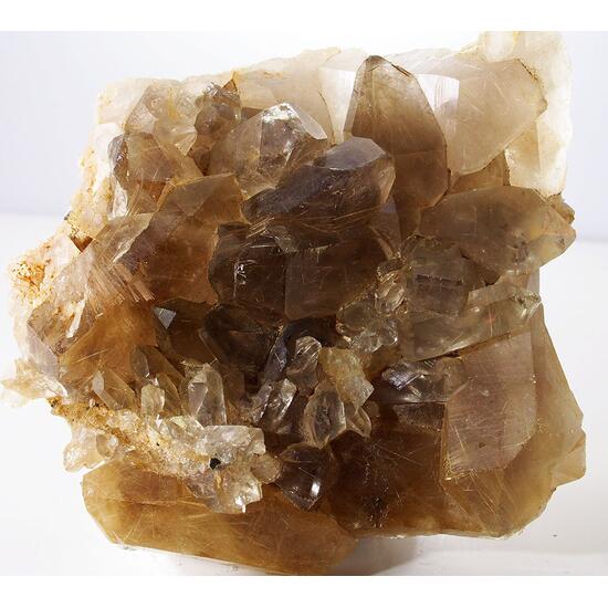 Rutile In Smoky Quartz