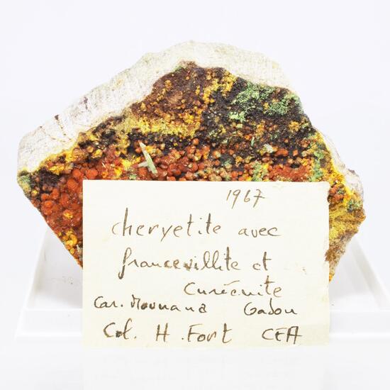 Chervetite Mounanaite Curienite & Francevillite