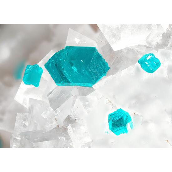 Dioptase On Dolomite