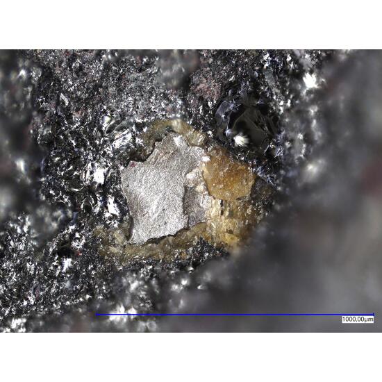 Moschellandsbergite On Tetrahedrite-(Hg)