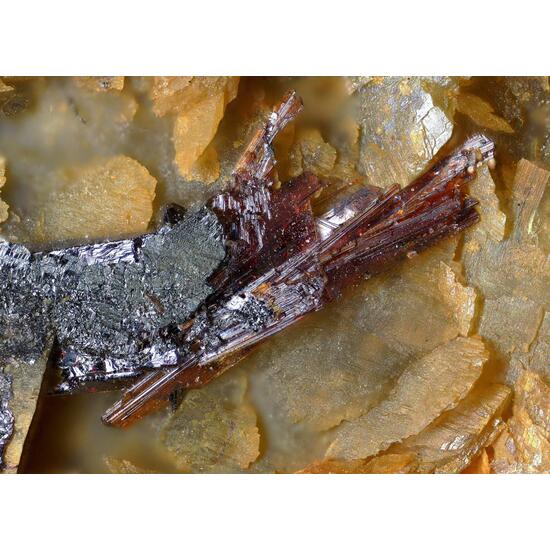 Pyrostilpnite & Pyrargyrite