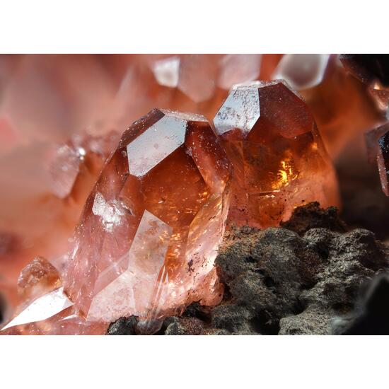 Rhodochrosite & Friedelite