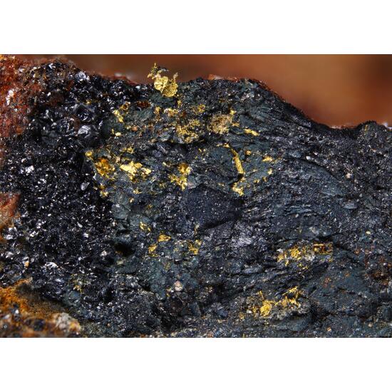 Native Gold In Uraninite