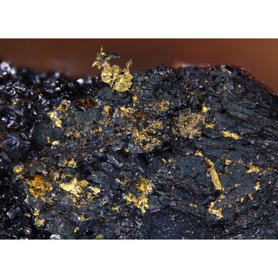 Native Gold In Uraninite