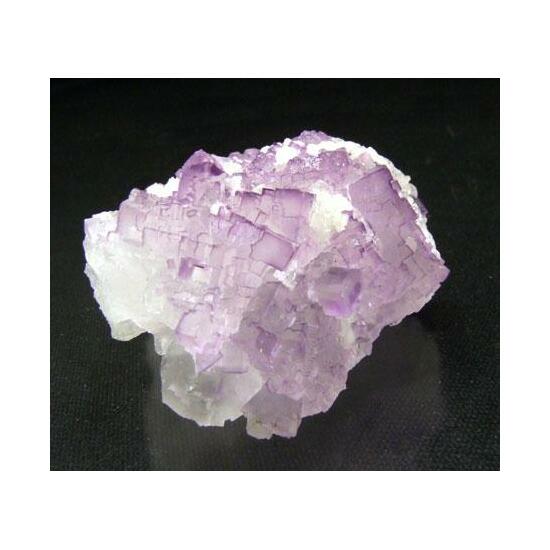 Calcite On Fluorite