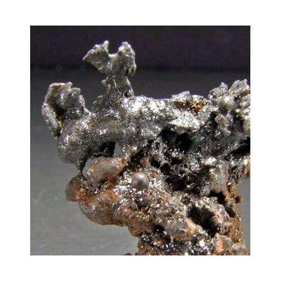 Coronadite & Embolite On Native Copper
