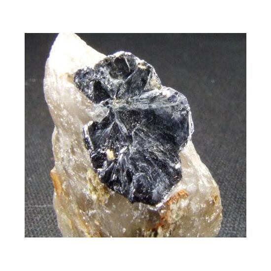 Molybdenite On Quartz