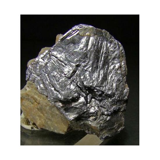 Molybdenite On Quartz