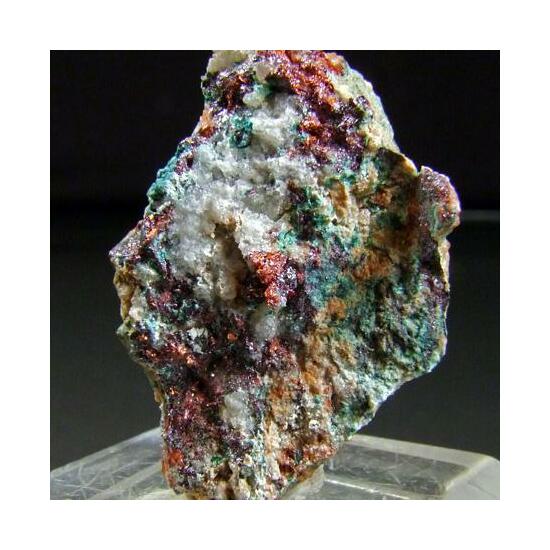 Native Copper Cuprite & Brochantite