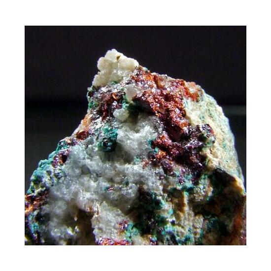 Native Copper Cuprite & Brochantite