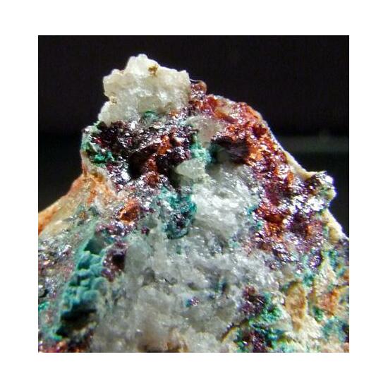 Native Copper Cuprite & Brochantite