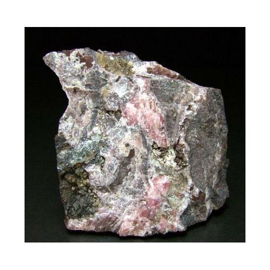 Sussexite On Rhodochrosite & Gatehouseite