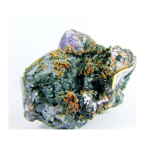 Hastingsite & Fluorite