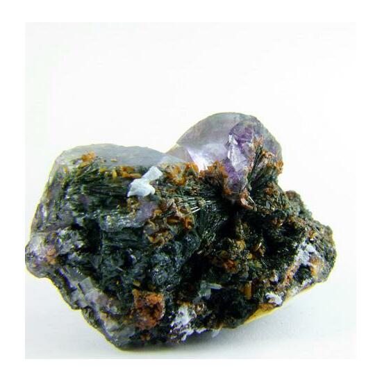 Hastingsite & Fluorite