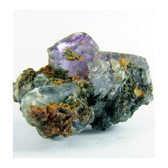 Hastingsite & Fluorite