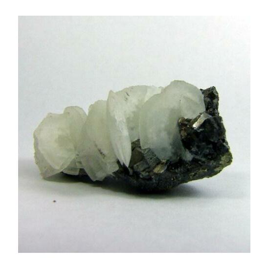 Calcite On Galena