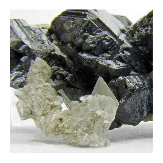 Calcite On Sphalerite