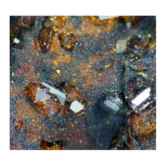 Fluellite On Goethite