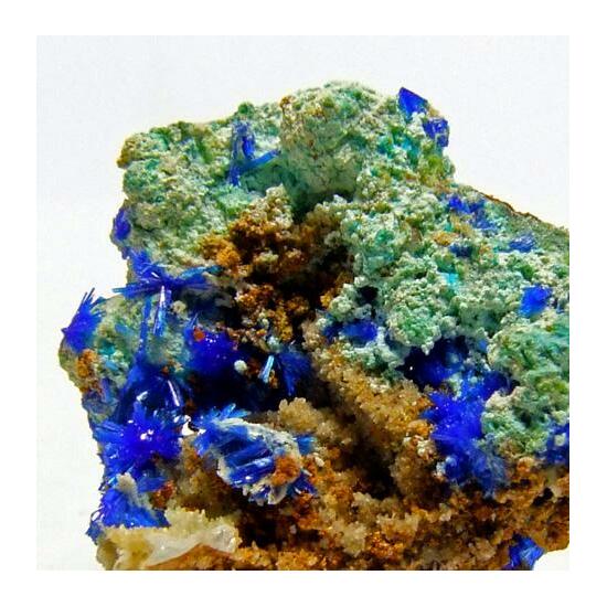 Linarite Cerussite & Serpierite