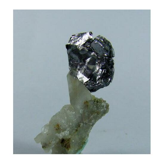 Molybdenite On Quartz