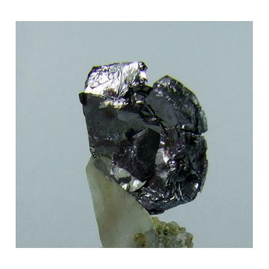 Molybdenite On Quartz