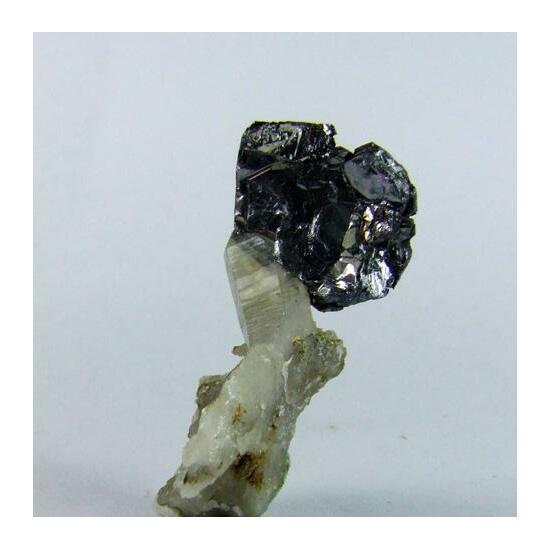 Molybdenite On Quartz