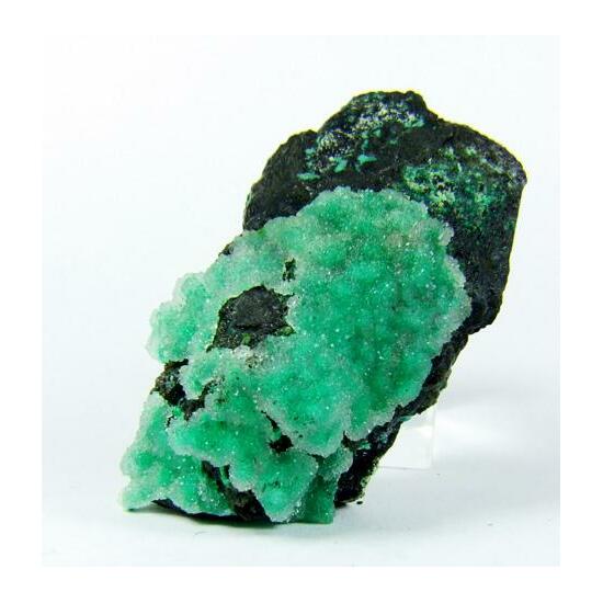 Quartz On Conichalcite & Chrysocolla