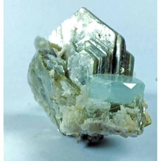 Aquamarine & Muscovite