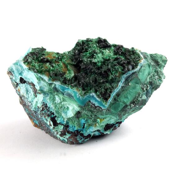 Malachite On Chrysocolla