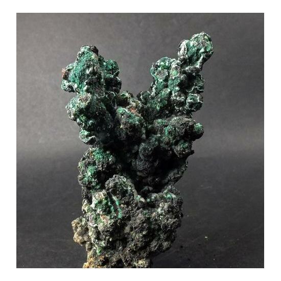 Tenorite & Paratacamite On Native Copper