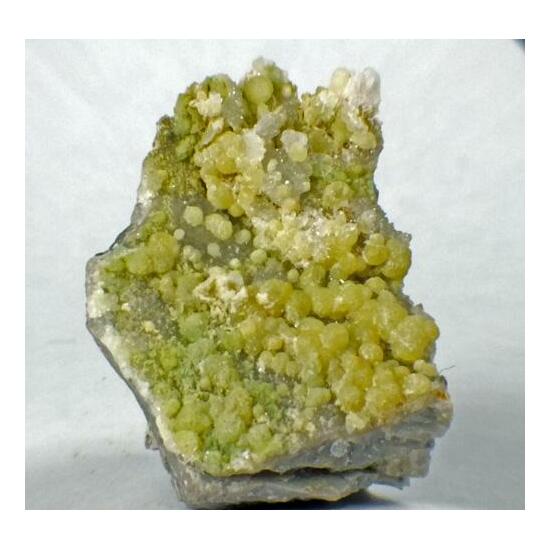 Wavellite On Quartz