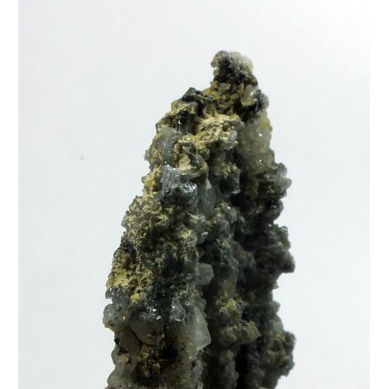 Anglesite & Native Sulphur On Cerussite