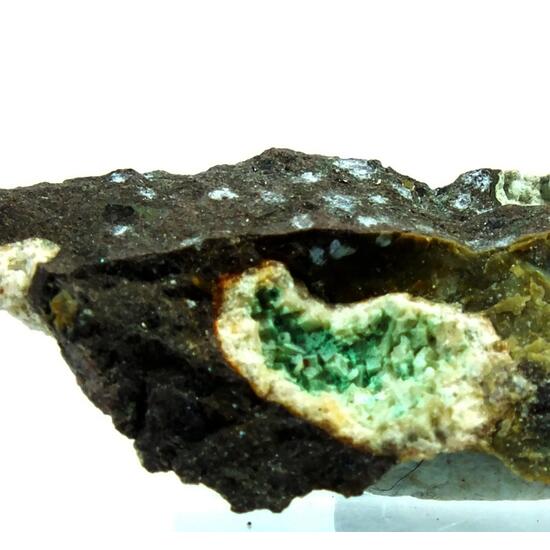 Connellite & Baryte On Chabazite