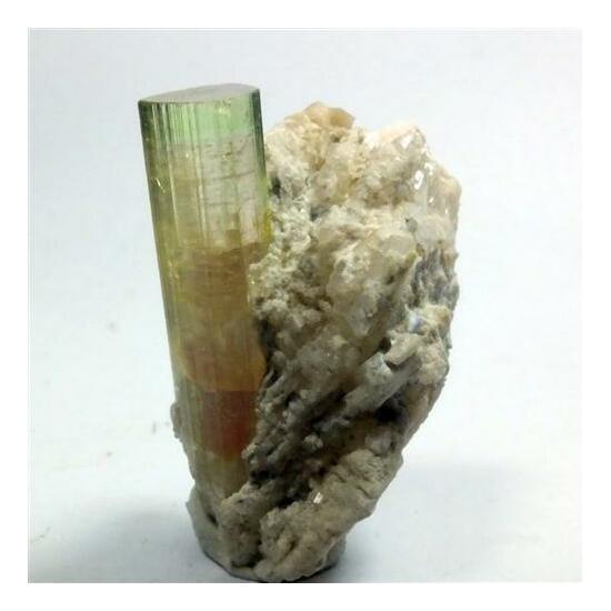 Elbaite On Albite