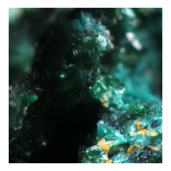 Libethenite & Pseudomalachite