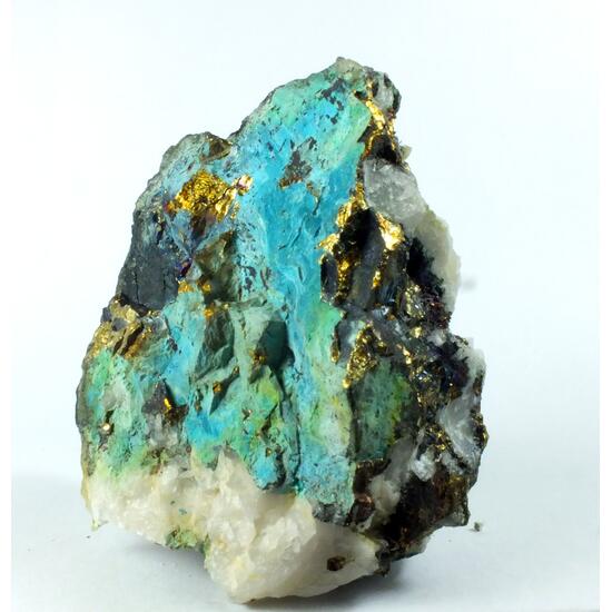 Posnjakite & Chalcopyrite