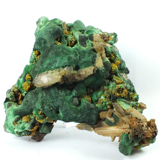 Cerussite On Malachite