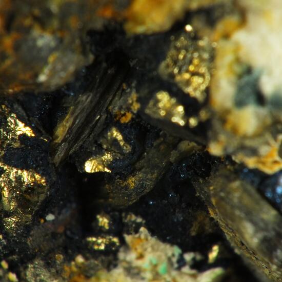 Bornite Chalcopyrite & Pyrite