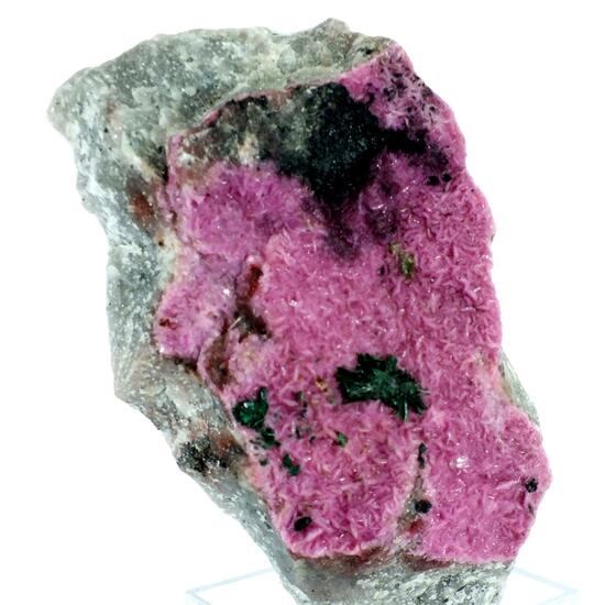 Malachite & Tenorite On Cobaltoan Calcite
