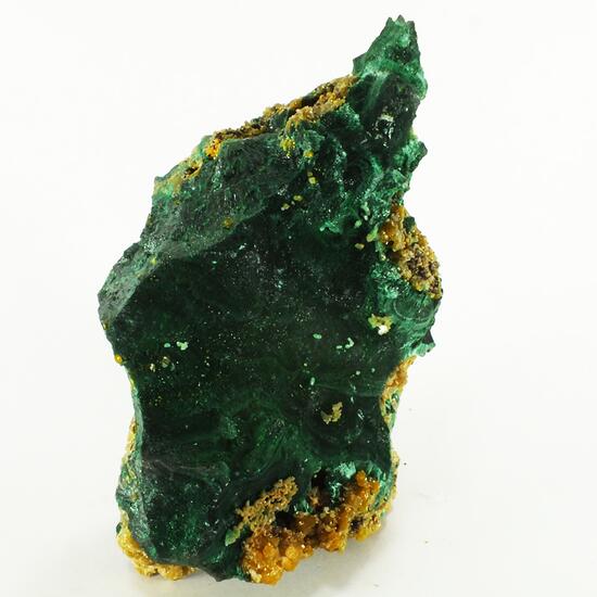 Pyromorphite On Malachite