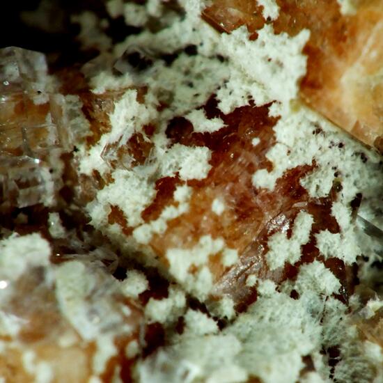 Saponite On Chabazite Baryte