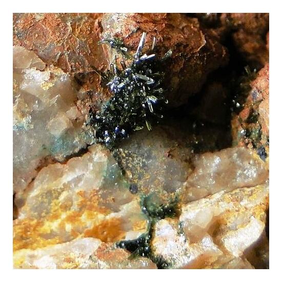 Chrysocolla & Libethenite