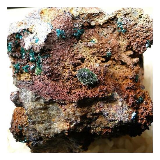 Libethenite & Pseudomalachite