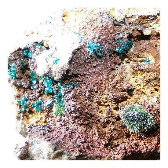 Libethenite & Pseudomalachite
