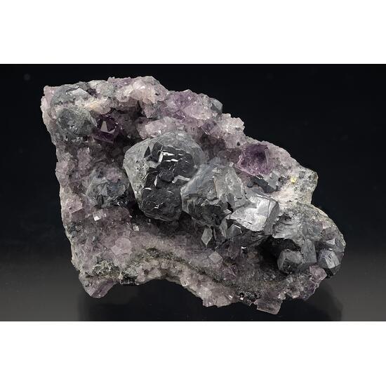 Galena On Fluorite