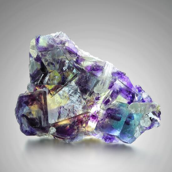 Fluorite With Quartz