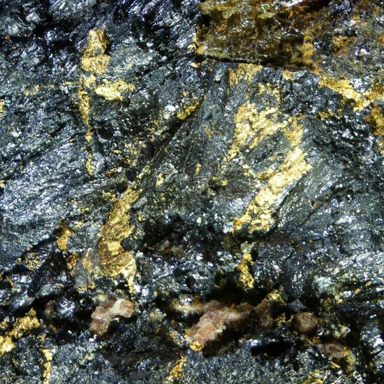 Gold On Uraninite